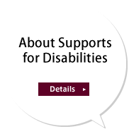 About support for people with disabilities